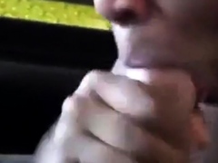 005 - ''Don't cum in my mouth, ok?''. Oops! Sorry, Ebony... - 2:33 video - from DrTuber