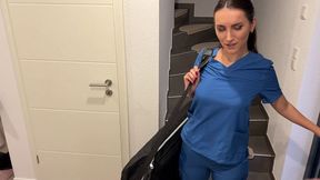 At-home Massage Turns Into A Happy Surprise - Eva Keks - HD - 21:58 video - from AbEbony