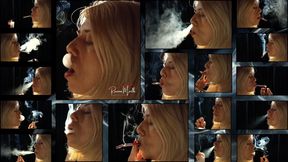 00040 # intense power smoking with strong backlight - HD - 5:00 video - from LoyalFans