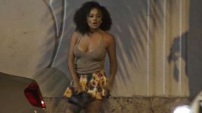 Ebony Amateur Outdoor Hook-Up - HD - featuring Julie Kay - from Mofos