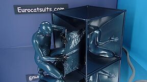 Latex Vacuum Cube - HD - 7:42 video - from BDSMX