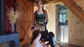 Buxom Lara Croft creampied before the mission - HD - 19:57 video - from XGroovy