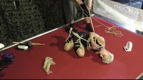 1 on 1 Bondage Escape Challenge from BoundCon on Tour in Munich - The one and only Real Escape Challenge - Lena King - Full Clip wmv - HD - 22:15 video - from Clips4sale