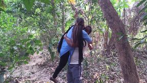 Odia college girl hard-core fuck with her boyfriend in forest, odia sex in outdoor forest - HD - 10:57 video - from FapHouse