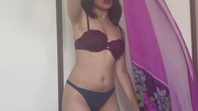 Desi Saree Strip Tease - SD - 2:08 video - from Clips4sale