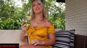 Busty Blonde Latina Melody Antunez Gets Her Fuck On - HD - 6:03 video - from Jizzberry