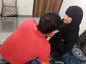 Shameless Muslim Hijabi Wife Sucking Her Lovers Desi Cock - HD - 16:40 video - from IndianWifePorn