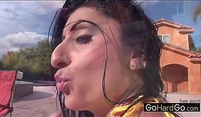 luscious lopez lubed african boy like big ass - HD - 44:03 video - featuring Luscious Lopez - from PornOne
