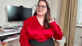 Boss's Burping Punishment - Your Boss, Gassy BBW Sydney Screams, Has an Unladylike Punishment for You - HD - 12:44 video - from FapHouse