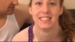 Rose the Slender Sow with Beautiful White Skin Makes a Threesome - 6:32 video - from xHamster