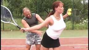 Tennis practice finishes and Pamela Killmen and Krystal De Boor start craving an anal threesome - HD - 14:22 video - featuring Krystal De Boor - from xHamster