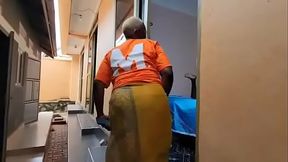 Two horny African girls fucked by the neighbour - SD - 4:08 video - from XVideos