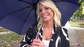 GERMAN SCOUT - HOT MILF TIFFANY RAW / CHOKE BAREBACK FUCK / PUBLIC PICKUP CASTING - Tiffany rousso - HD - 12:26 video - from XHand