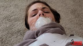 Kendra Lynn Flirting Leads To Blanket Mummification (WMV Format) - HD - 19:06 video - from Clips4sale