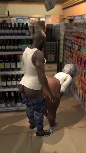 Ms. Jiggles Bodega Booty - HD - 0:40 video - from FapHouse