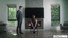 ”Tied up Ella Hughes is dominated by her master” - HD - 12:13 video - featuring Ella Hughes - from 4Wank