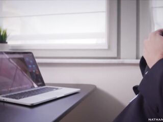 Ian Scott Destroys the Anus of his big melons big booty manager - HD - 14:10 video - from Dafreeporn