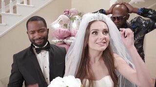 BBC bang for the beautiful bride who loves hard sex - 12:36 video - featuring Aften Opal - from ZBPorn