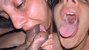 Stepbrother comes into my room and I show him how my whole penis goes into my mouth and I swallow my milk - 4K - 11:56 video - from xHamster