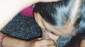 Cumshot in Mouth Indian Bhabhi Best Blowjob Deep Throat Sucking Big Black Dick - HD - 5:14 video - from FapHouse