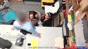 Punished Jail Threesome with Naughty Teens and a Dilf - SD - 7:42 video - from W1mp