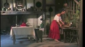 Romantic Fuck in the Kitchen for This Couple of the Past - 7:33 video - from xHamster