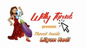Thrust Inside LILYAN RED! Horny porn star in epic shagfest with creampie - SD - 25:45 video - from Clips4sale