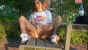 Extremely Horny Girl In A Public Park - HD - 7:59 video - from 01Tube