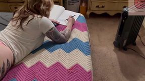 Left Alone to Bang Step-Daddy s Big Dick - HD - 5:16 video - from Jizzberry