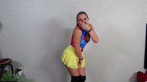 Farting Superheroine Dakota Charms HDWMV - SD - 5:53 video - from Clips4sale