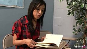 Petite Latina Teen seduce to Interracial Fuck by Big Black Cock Teacher - HD - 35:44 video - from xnxxGold