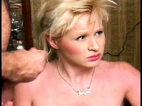 Blonde takes cock on stood while dangles cock in her mouth then fucks - 20:47 video - from xHamster