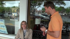 StreetBlowjobs - European Vanessa Vixon cum on tits - HD - 12:00 video - from JizzTubeTV