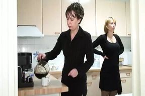 Super hot French lesbians playing with a strapon - 37:16 video - from xHamster