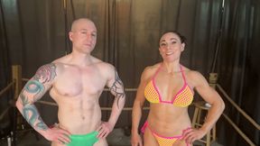Baxx Vs Vanessa Arizona in a Nude Sexwrestle Loser Gets Fucked - HD - 1:12 video - from xHamster