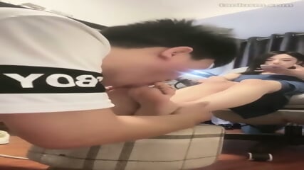 chinese foot worship - 58:27 video - from Eporner