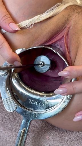 Stretching My Cervix with Small Stallion Dildo - HD - 0:39 video - from xHamster