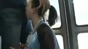 18yo girl girl got laid in public bus - SD - 34:52 video - from Analdin