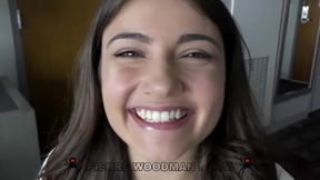 Slim brunette with big boobs rubs two cocks at once - HD - 33:20 video - from Xozilla