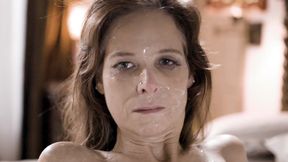 Syren De Mer gets double penetrated and facialed - HD - 6:16 video - from 3Movs