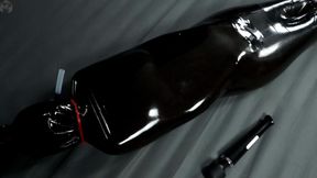 Black cocoon games with breath and vibrator - HD - 15:01 video - from LoyalFans