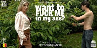 Hot MILF getting fucked in the ass by her toy boy gardner - 4K - 43:20 video - from Mature.nl