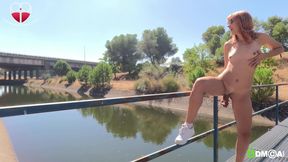 Risky Public Masturbation by the River - HD - 4:52 video - from FapHouse