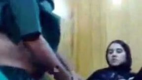 Chubby Arab husband fucking his cute and busty wife on cam - 7:02 video - from MyLust