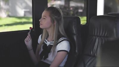 Bus Driver Enters Virtual World to Have Group Sex with Babes - HD - 12:41 video - featuring Alison Rey - from BabesTube