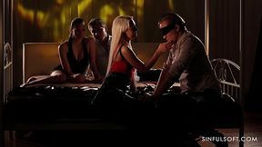 Two couples enjoy erotic swinger sex for the first time - HD - 7:00 video - from AnySex