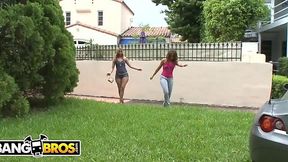 Hot Latina babes with premium asses give amazing blowjobs and show off small tits! - HD - 12:00 video - from XXXShake