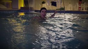 I fuck my stepsister's friend in the pool while she goes for some drinks - HD - 11:29 video - from xHamster
