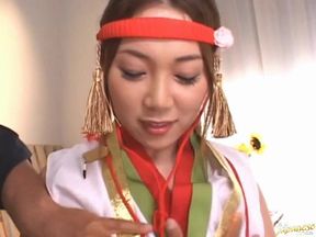 Asami Ogawa Pretty Asian chick in sexy costume likes games - SD - 7:01 video - from JAVMix