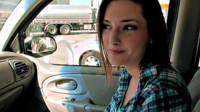 Watch this horny chick give a sloppy car blowjob and handjob in a car - HD - 9:44 video - featuring Tegan Mohr - from Some.Porn